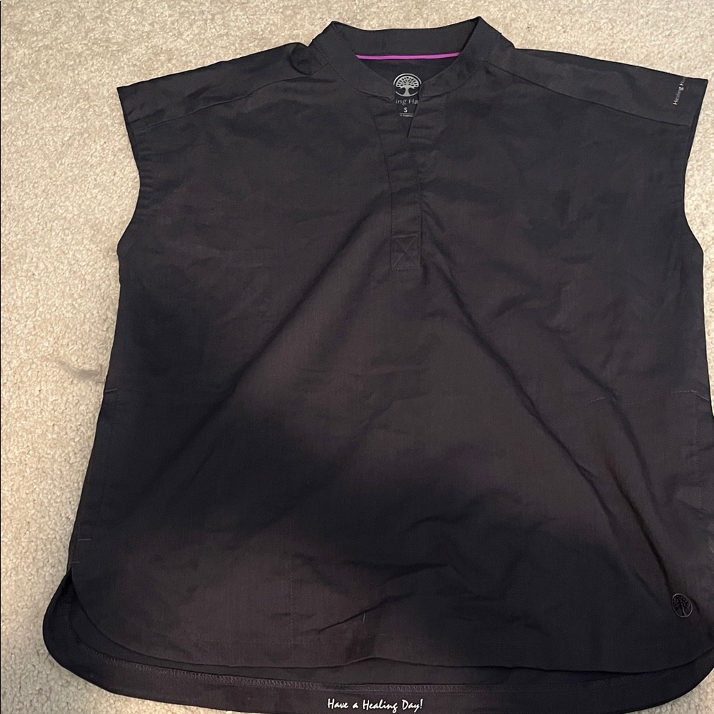 Healing Hands Gray Women's Top